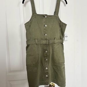 American Eagle overall dress Medium